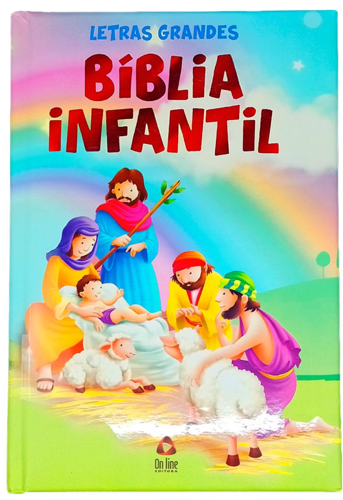 Bíblia Infantil - Letras Grandes - On Line Editora