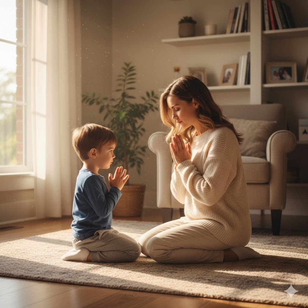 Oração pelos filhos: proteção, sabedoria e amor incondicional